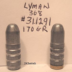 Lyman 311291 in Marlin 336.