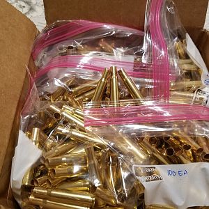 Bagged 30-30 brass