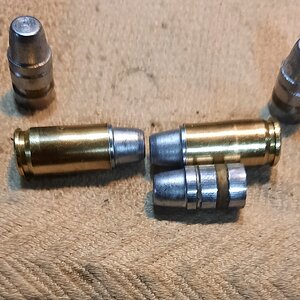 163 gr lswc in 9mm not recommended .