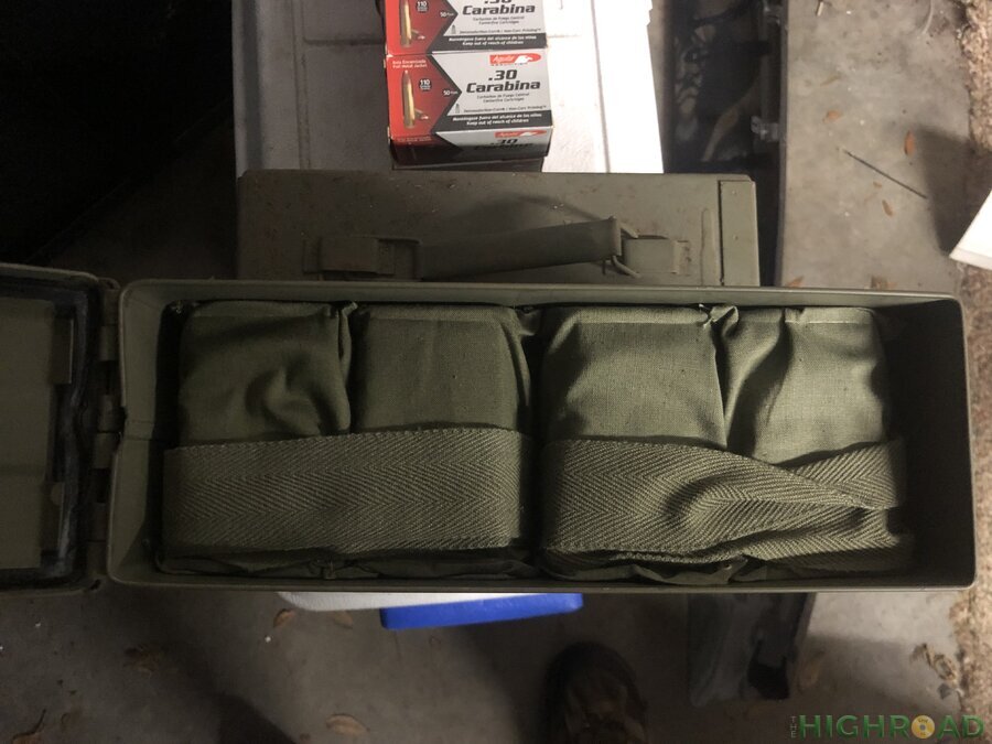 4 bandoliers per ammo can