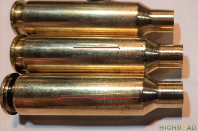 Brass scratch on Savage   Axis 6.5 Creedmoor