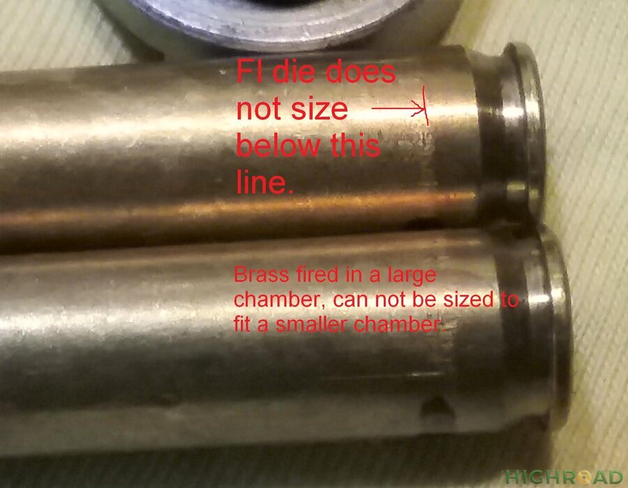 Rounds will not Chamber or fit case gauge Problems