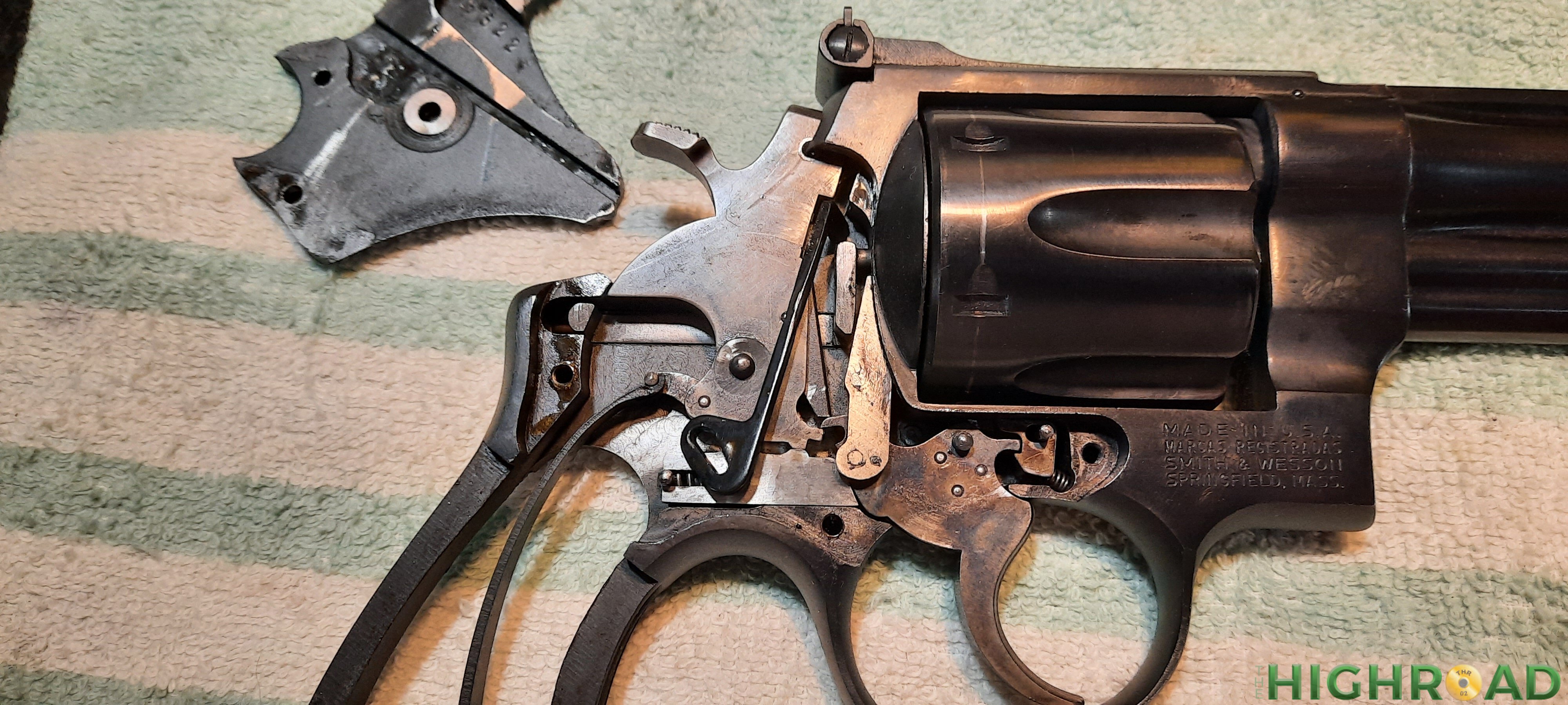 S&W 28-2  Double Action. Update-  FIXED